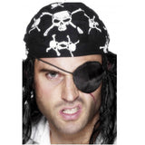 Deluxe Pirate Eyepatch - Black