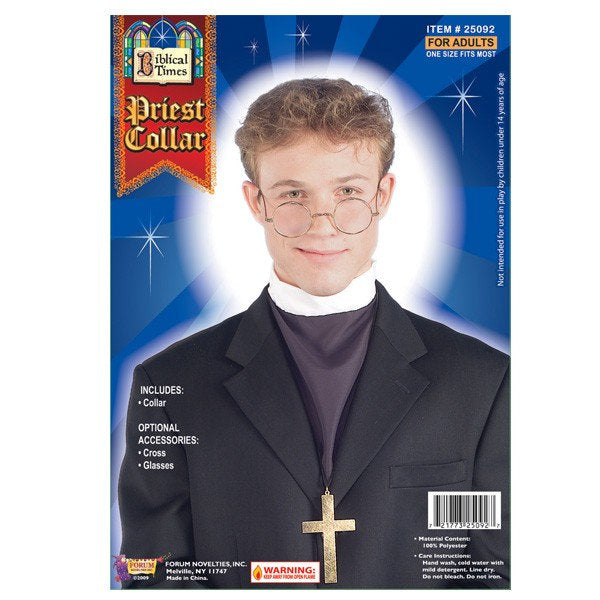 Instant Vicar Collar (Priest Collar)