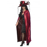 Ladies Reversible Cape Red and Black