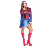 Spider-Girl Dress and Mask - Adult