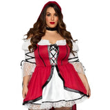 Storybook Red Riding Hood Ladies Plus Costume - Leg Avenue