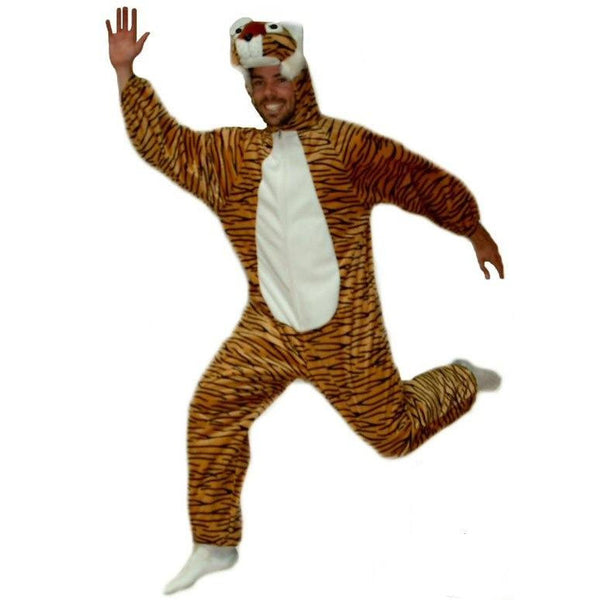 Tiger Animal Onesie Costume - Hire