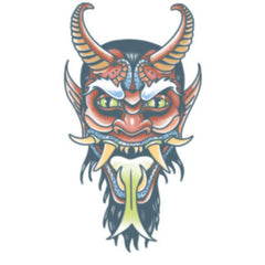 Tinsley FX Temp Tattoo - Demon, evil Devil head image.