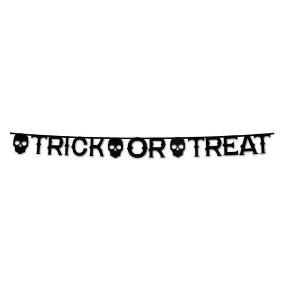 Trick or Treat Halloween Letter Banner