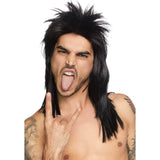 Unisex Rockstar Wig - Black - Leg Avenue