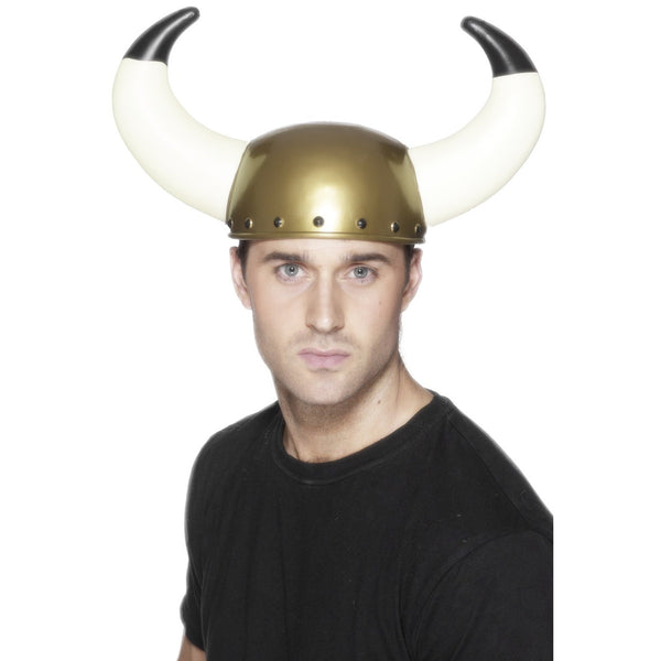 Viking Helmet with Large Horns Adult