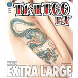 Extra Large Dragon Tattoo - Tinsley FX Temporary Tattoo