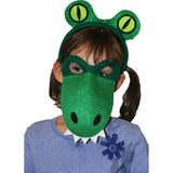 Alligator/Crocodile Headband and Mask Set