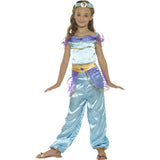Arabian princess costume for girls front view