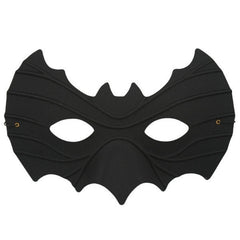Black bat-shaped eye mask