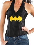 Batgirl Leather-Look Corset-Adult