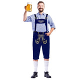 Bavarian Beer Man Costume - Blue