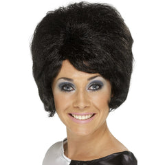 1960's Beehive Wig - Black