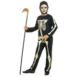 Boys Printed Skeleton Costume