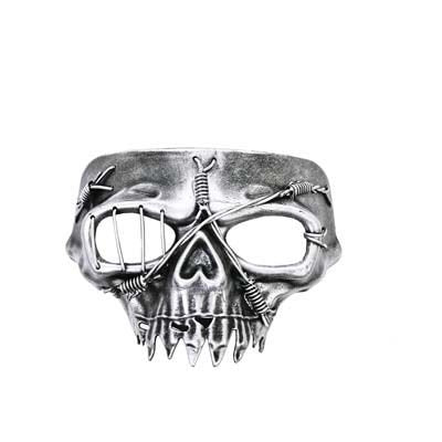 Casper Silver Halloween Face Mask