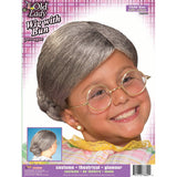 Child-Old Lady Wig with Bun