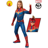 Classic Captain Marvel Hero Suit - Child Costume