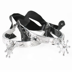 Cowboy costume spurs set of 2 for cowboys and cowgirls, Western fancy dress accessory