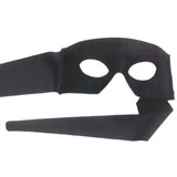 PIMPERNEL with Ties Large Black Eye Mask