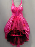 Pink 80's Rocker Dress - Hire
