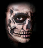 Tinsley FX Full Face Temp Tattoo - Skull