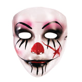 Creepy Transparent Halloween Clown Mask