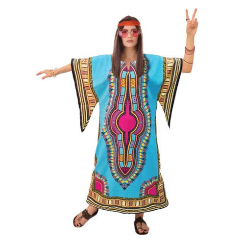 Dashiki Hippie Dress