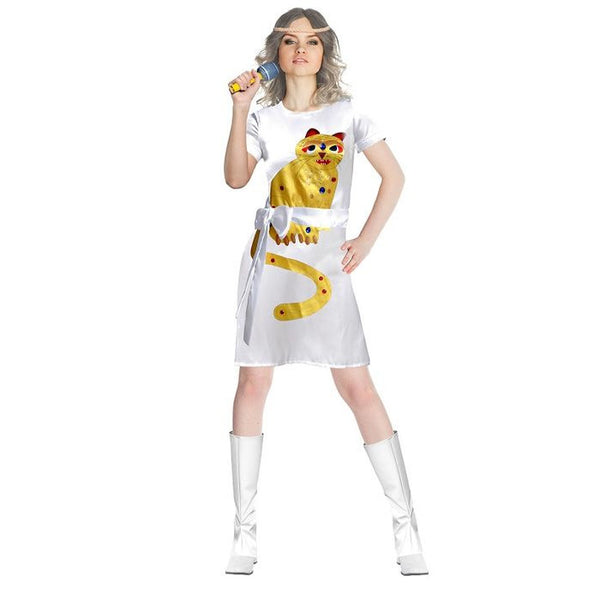 Dancing Queen Yellow Cat Costume