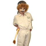Deluxe Animal Set - Lion, kids mask with furry trim and clip on tail, kids size.