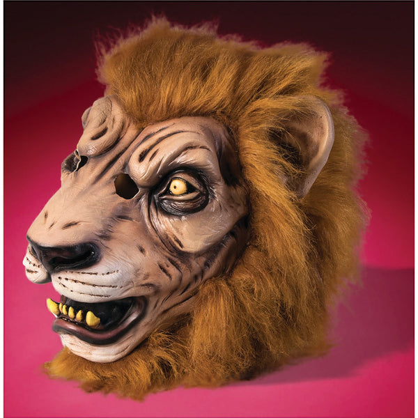 Deluxe Lion Mask with Fur