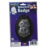 Police Detective Badge on Chain