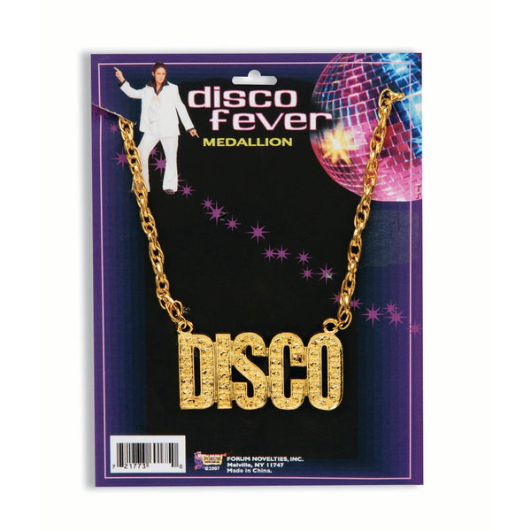 Disco Fever Gold Necklace