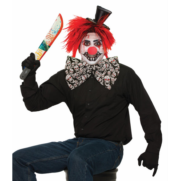 Evil Clown Jumbo Bow Tie