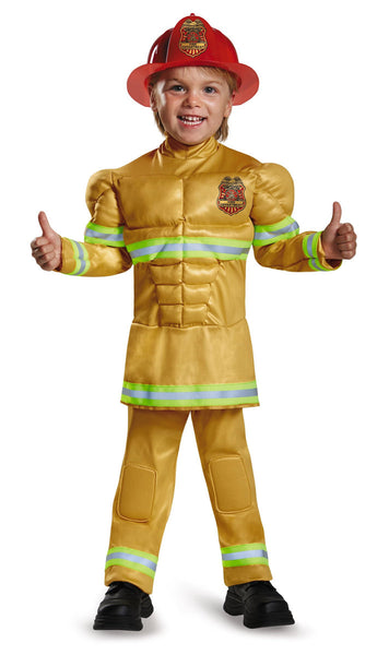 Fearless Fireman Boys Costume