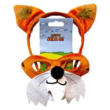Kids Fox Headband and Mask Set for Book Week, school dress-up, woodland animal costumes and costume parties.