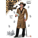 Funky Leopard Print Pimp Costume