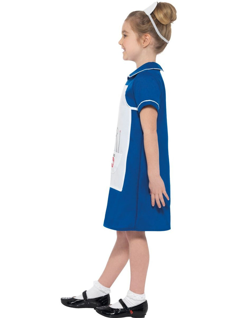 Girls Blue Nurse Costume Cracker Jack Costumes Brisbane