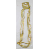 Gold Bead Necklaces (3 pk)