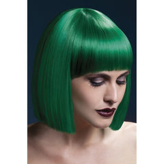 Lola Blunt Bob Wig - Green