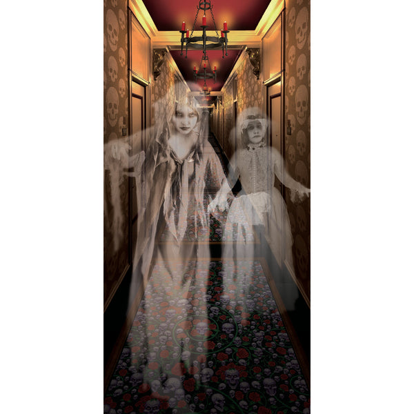Haunted Halloween Hallway Poster