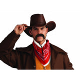 Handmade Pancho Moustache in Black, Brown