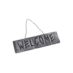 Halloween Hanging Welcome Sign
