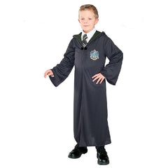 Official Harry Potter Slytherin robe for children with hood and clasp for Book Week