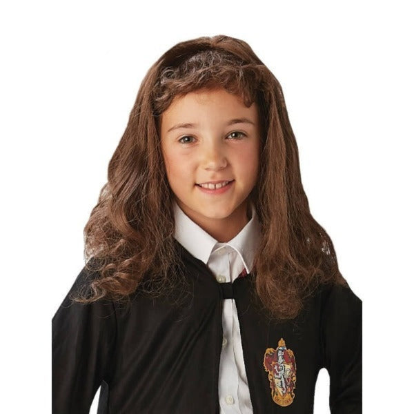 Hermione Granger Child Wig, brown with slight wave.