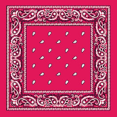 Pink Paisley Cowboy Bandana