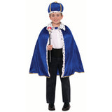 King Robe & Crown Set in Royal Blue - Child
