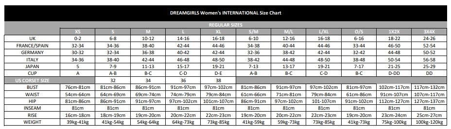 Sizing Chart