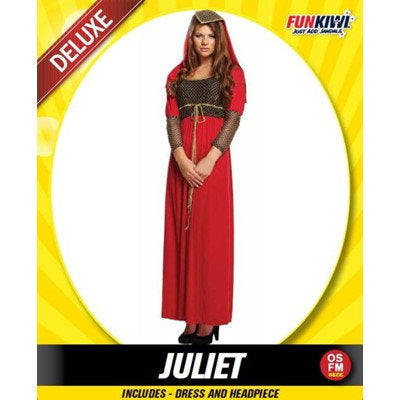 Ladies Medieval Juliet Costume