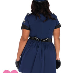 Flirty Cop Ladies Plus Costume