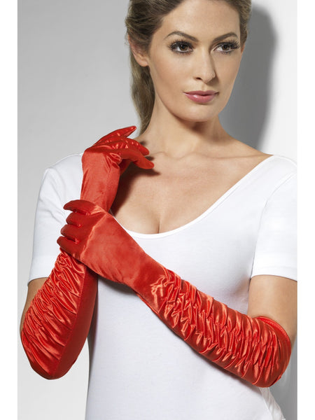 Ladies Red Gloves